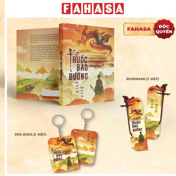Sách - Thuốc Bao Đường - Nước Nổi Rồi Chìm - Triều Hạ Rồi Lên - Tặng Kèm Bookmark + Móc Khóa Nhựa 2 Mặt - Độc Quyền Fahasa