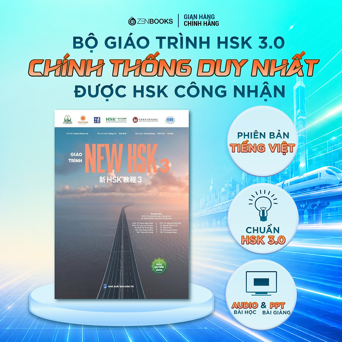 Sách - Giáo Trình New Hsk 3 - Tự Học Tiếng Trung Đúng Từ Đầu Với Giáo Trình New Hsk