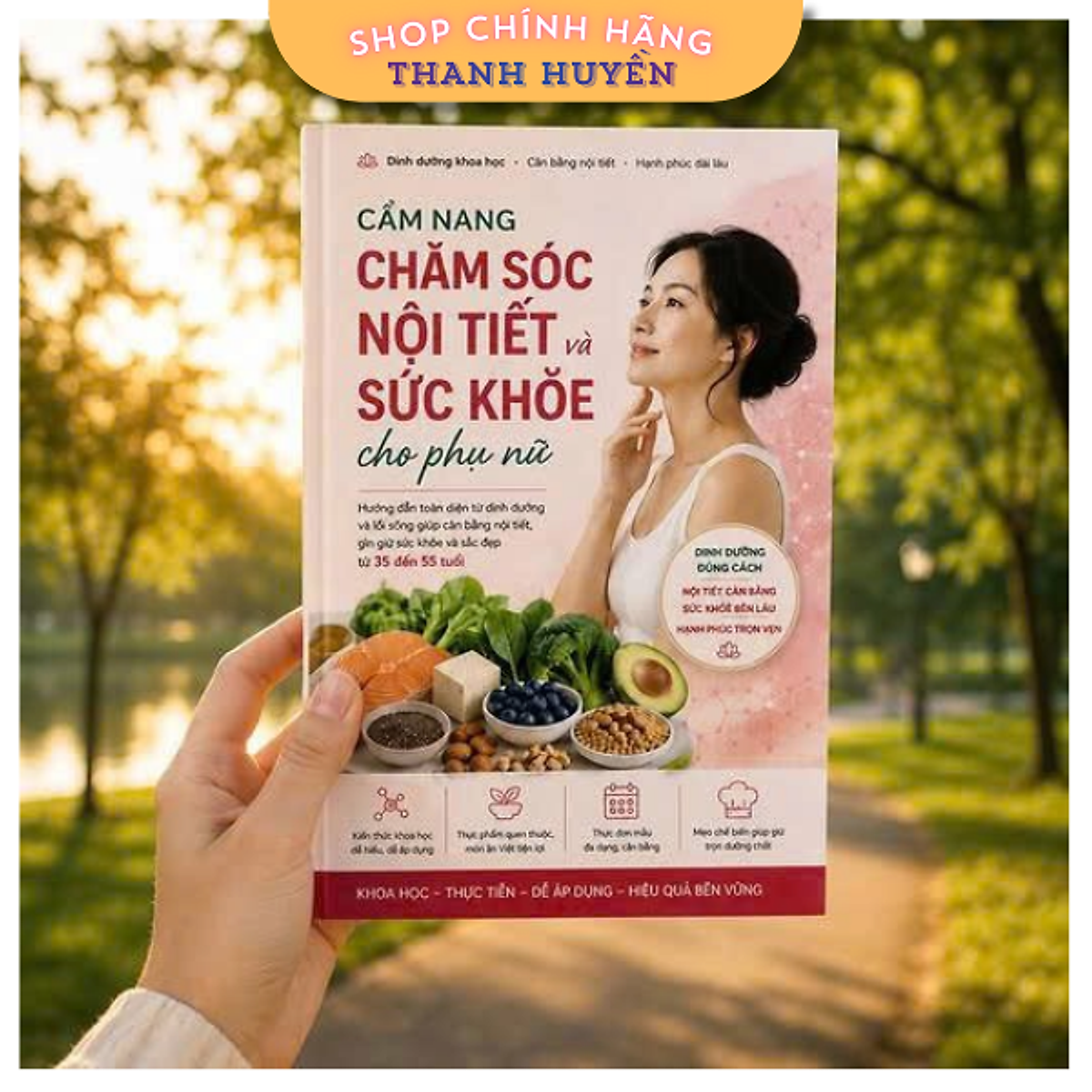 Sách - Cẩm Nang Chăm Sóc Nội Tiết Và Sức Khỏe Cho Phụ Nữ ( Chính Hãng)