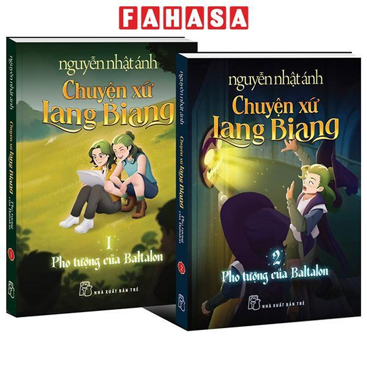 Sách - Bộ Sách Chuyện Xứ Lang Biang - Phần 1 - Pho Tượng Của Baltalon - Khổ Bỏ Túi (Bộ 2 Cuốn)