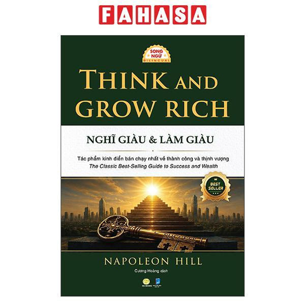 Sách - Think And Grow Rich - Nghĩ Giàu Và Làm Giàu - Song Ngữ Việt-Anh
