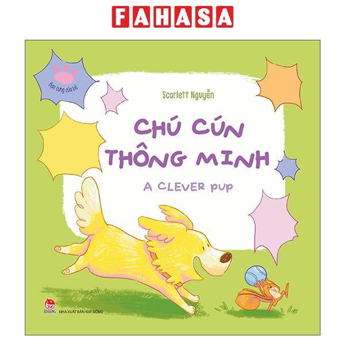 Sách - Bạn Cưng Của Bé - Chú Cún Thông Minh - A Clever Pup
