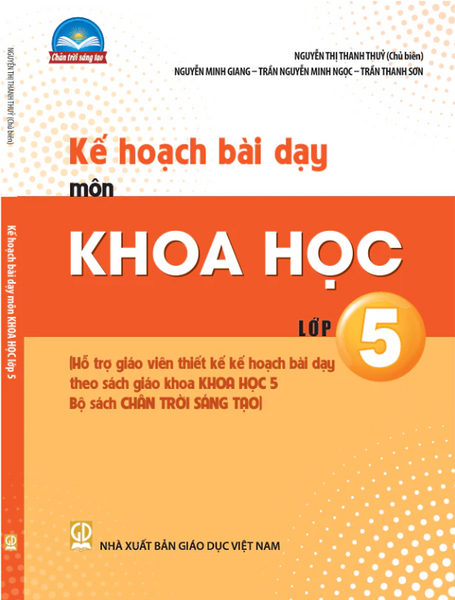 Sách - Kế Hoạch Bài Dạy Môn Khoa Học Lớp 5 (Bộ Sách Chân Trời Sáng Tạo) - Bán Kèm Bút