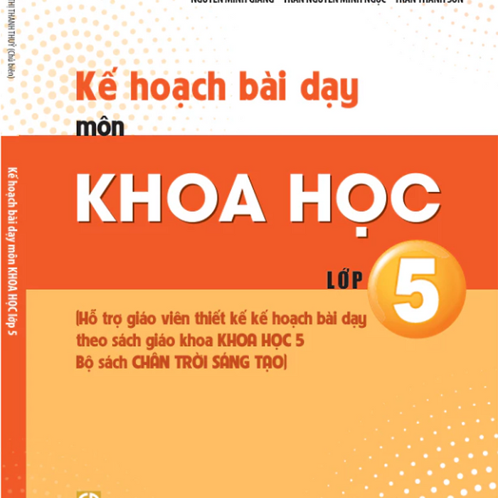 Sách - Kế Hoạch Bài Dạy Môn Khoa Học Lớp 5 (Bộ Sách Chân Trời Sáng Tạo) - Bán Kèm Bút