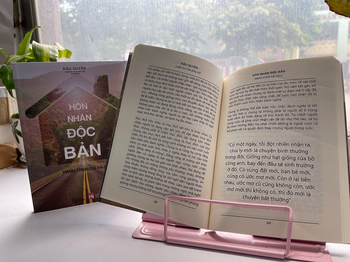Sách Hôn Nhân Độc Bản - Hành Trình Có 1 0 2 - Luật Sư Đậu Thị Quyên