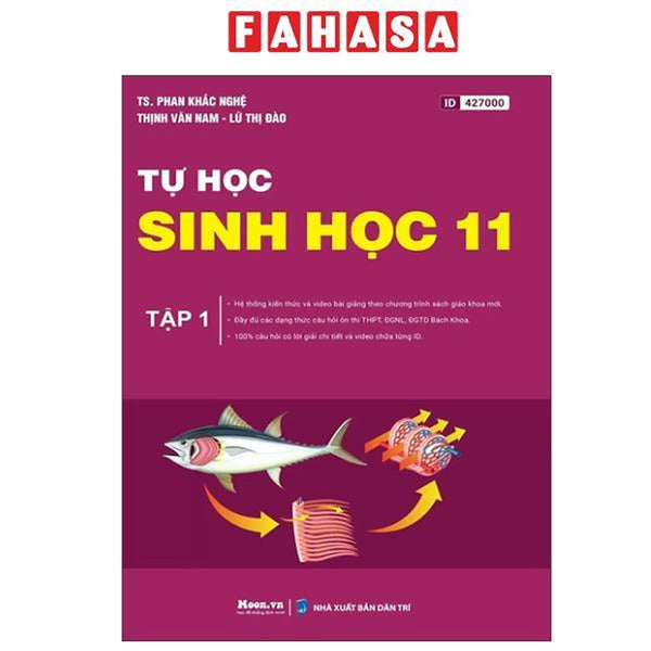 Sách - Tự Học Sinh Học 11 - Tập 1