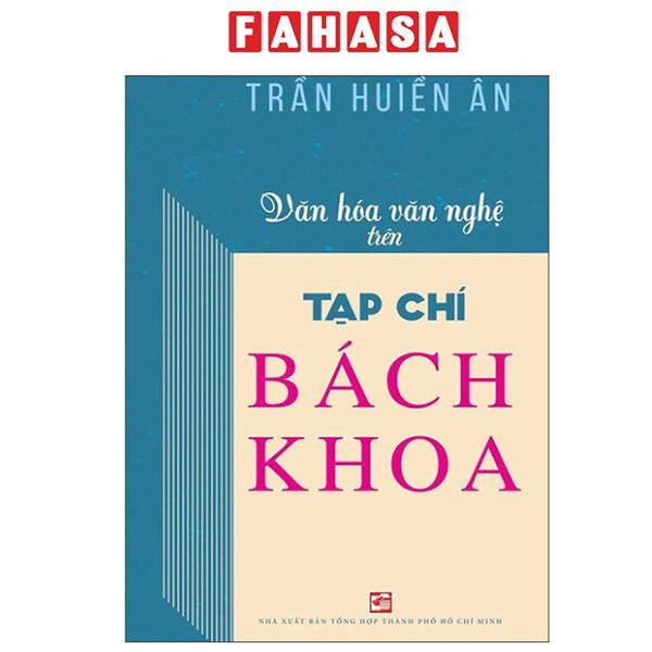 Sách - Văn Hóa Văn Nghệ Trên Tạp Chí Bách Khoa