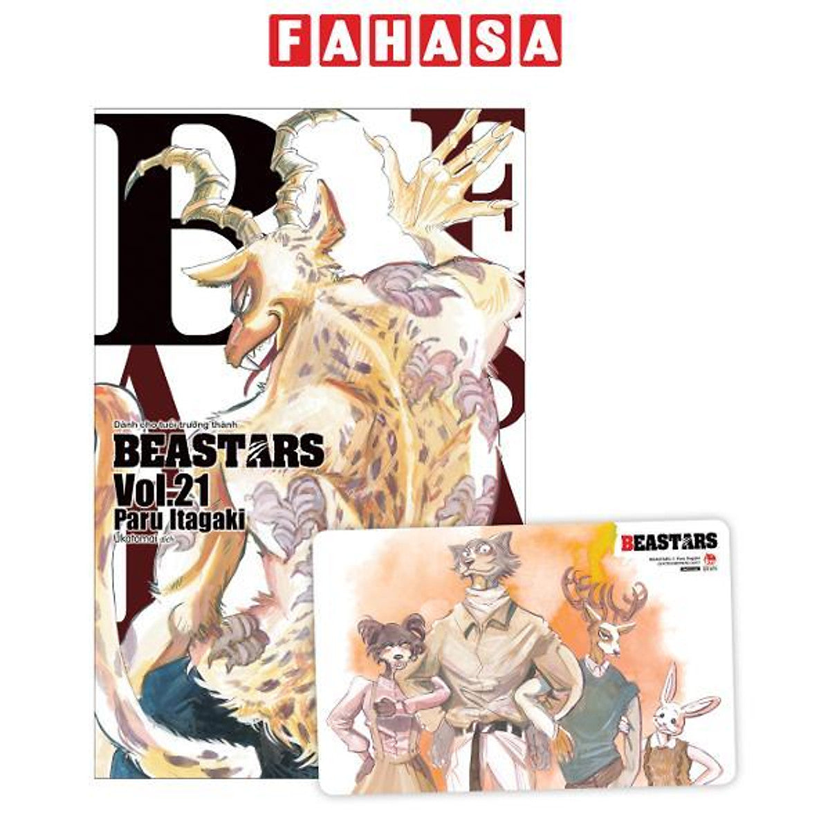 Sách - Beastars - Tập 21 - Tặng Kèm Card Pvc
