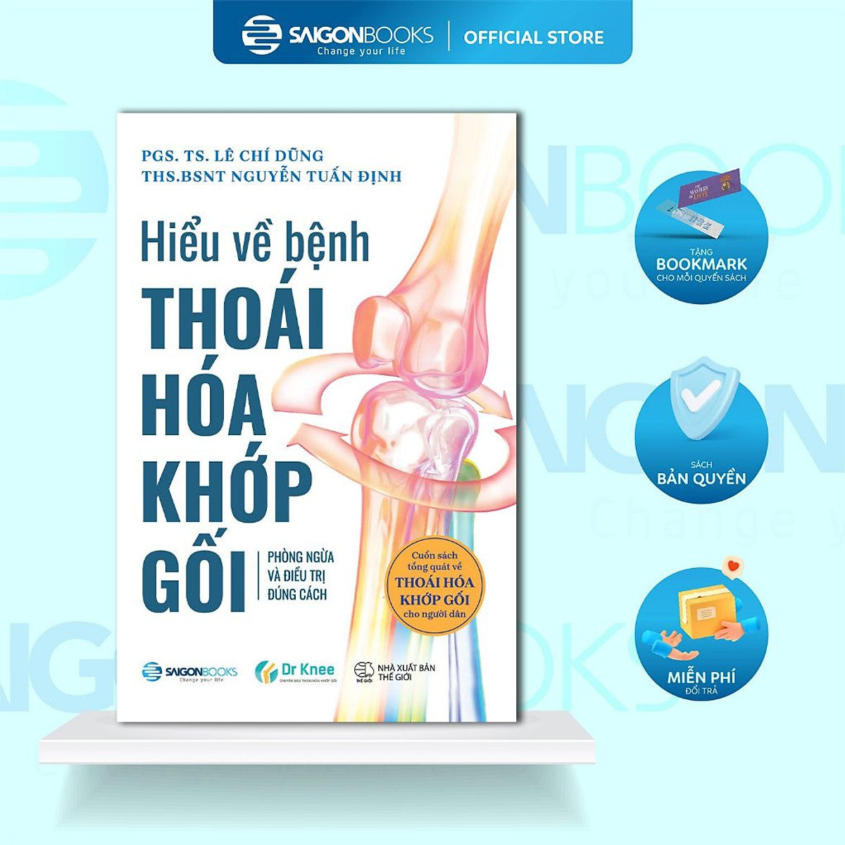 Sách - Hiểu Về Bệnh Thoái Hóa Khớp Gối - Pgs. Ts. Lê Chí Dũng, Ths.Bsnt Nguyễn Tuấn Định