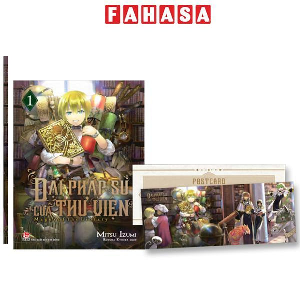 Sách - Đại Pháp Sư Của Thư Viện - Magus Of The Library - Tập 1 - Tặng Kèm Postcard Dài