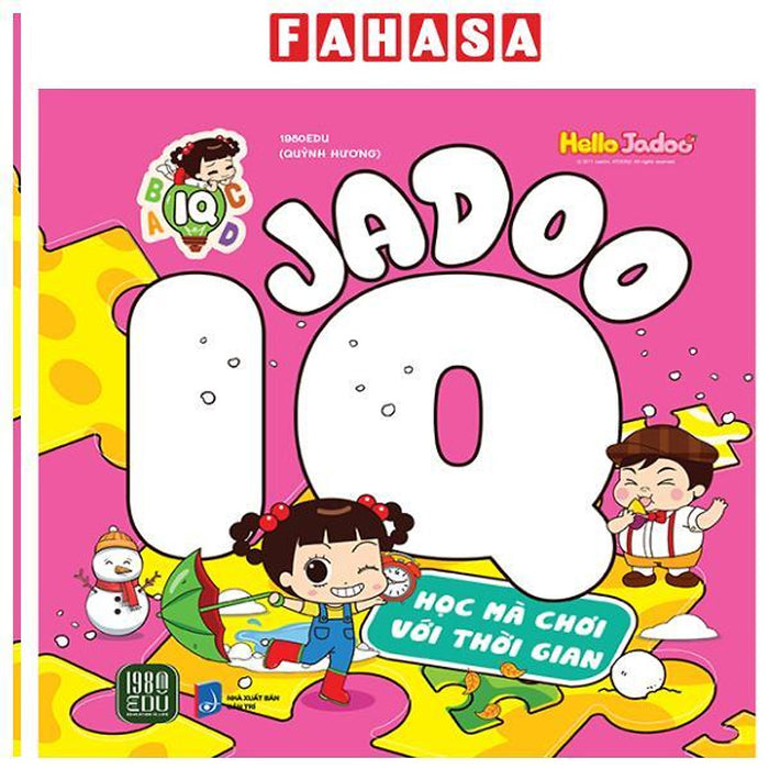 Sách - Jadoo Iq - Học Mà Chơi Với Thời Gian