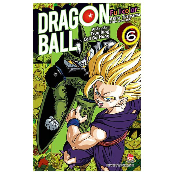 Sách - Dragon Ball Full Color - Phần Năm - Truy Lùng Cell Bọ Hung - Tập 6 (Tái Bản 2025)