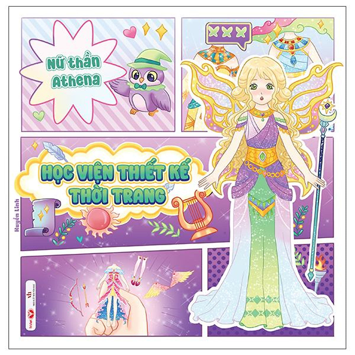 Sách - Học Viện Thiết Kế Thời Trang - Nữ Thần Athena