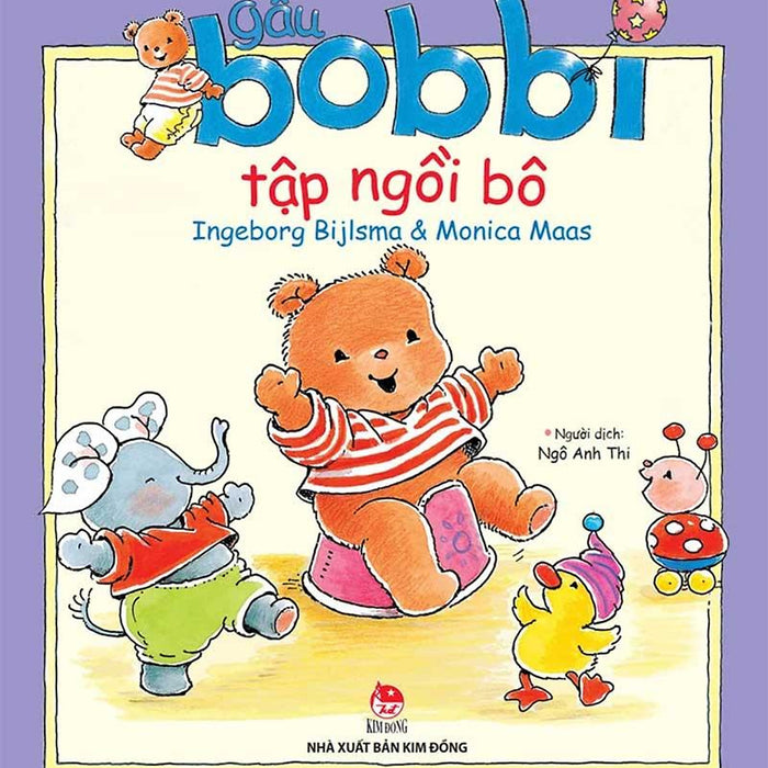 Gấu Bobbi Tập Ngồi Bô