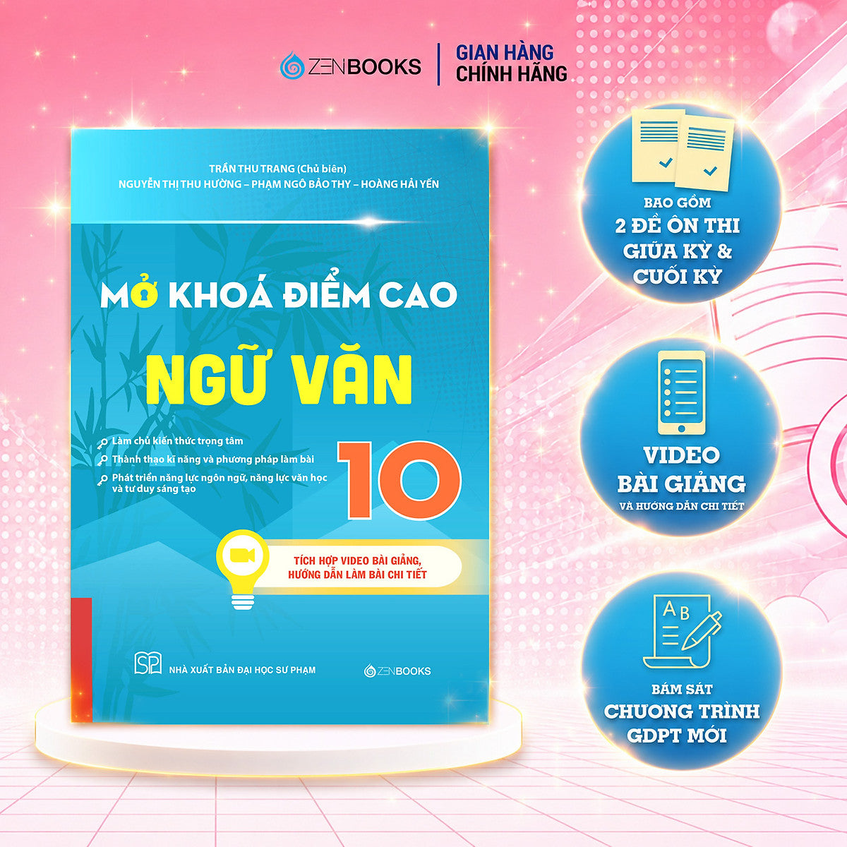 Sách - Mở Khóa Điểm Cao Ngữ Văn 10