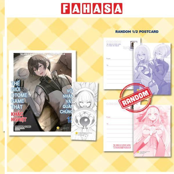Sách - Thế Giới Otome Game Thật Khắc Nghiệt Với Nhân Vật Quần Chúng - Tập 13 - Tặng Kèm Bookmark + Posrcard Random 1 Trong 2 Mẫu