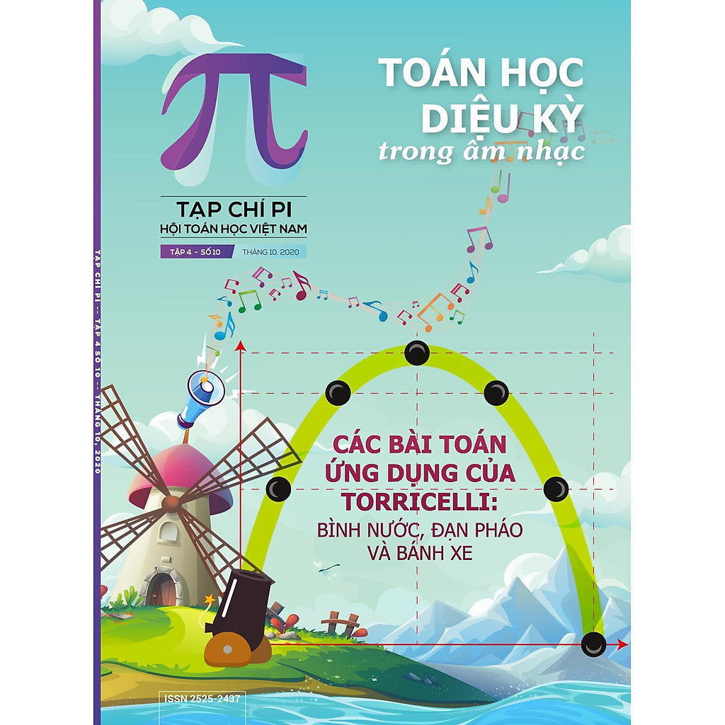 Tạp chí Pi - Hội Toán học Việt Nam/Trọn bộ 10 cuốn -12 số năm 2020