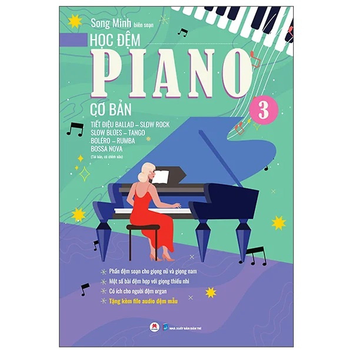 Sách - Học Đệm Piano Cơ Bản - Phần 3 (Tái Bản 2025)
