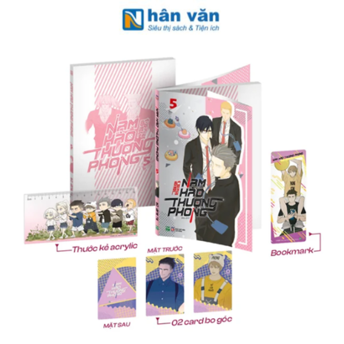 Truyện - Nam Hào Thượng Phong - Tập 5 - Bản Sưu Tầm - Tặng Kèm 1 Bookmark + 2 Card Bo Góc + 1 Thước Kẻ Acrylic