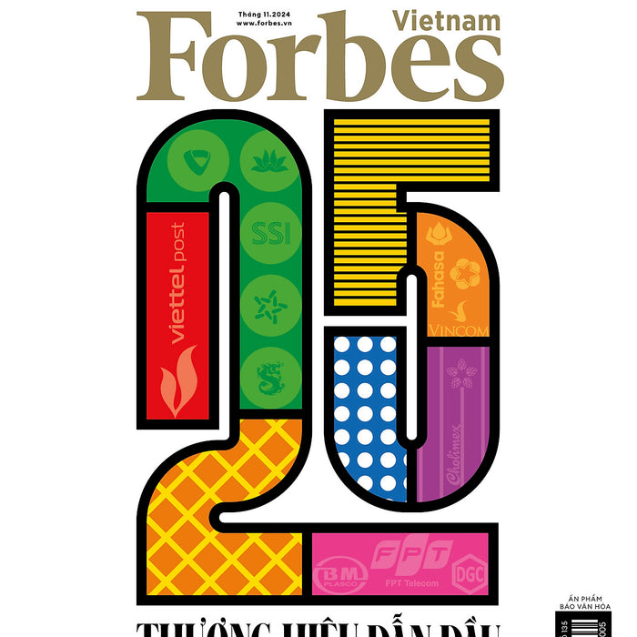 25 Thương Hiệu Dẫn Đầu - Tạp Chí Forbes Việt Nam Kỳ 135 (Tháng 11.2024)