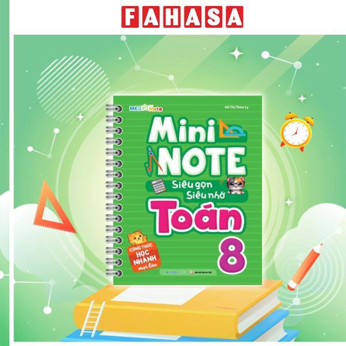 Sách - Mini Note - Siêu Gọn, Siêu Nhớ Toán 8
