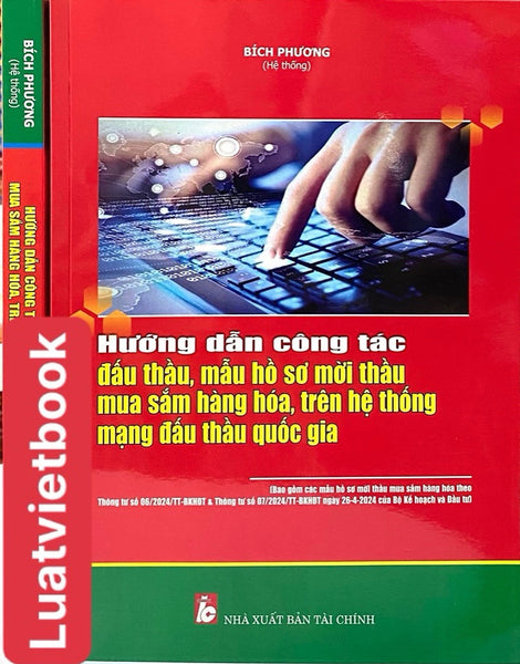 Hướng Dẫn Công Tác Đấu Thầu, Mẫu Hồ Sơ Mời Thầu Mua Sắm Hàng Hoá, Trên Hệ Thống Mạng Đấu Thầu  Quốc Gia