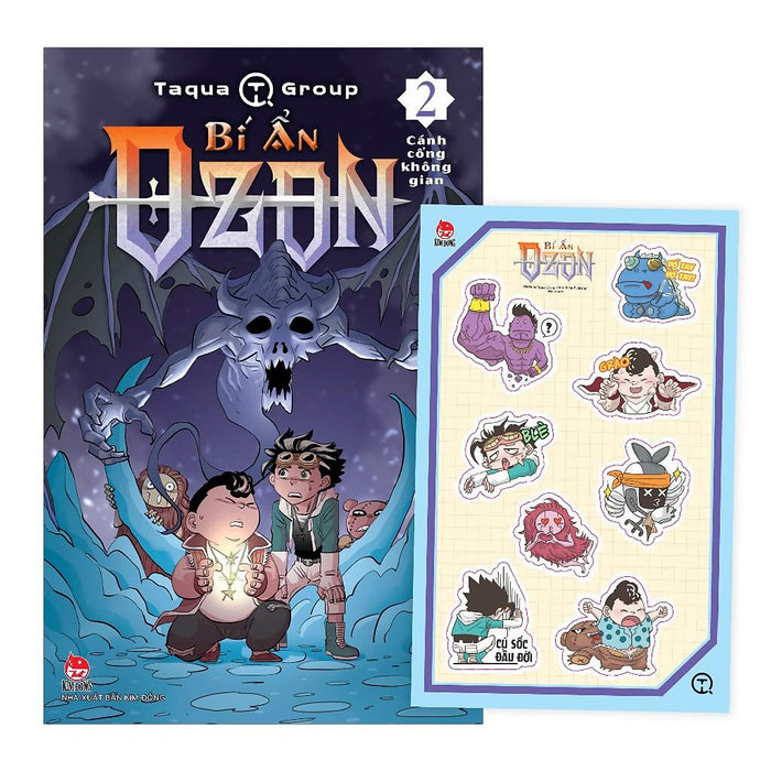 Truyện Tranh Bí Ấn Ozon - Tập 2 - Tặng Kèm Sticker - Nxb Kim Đồng