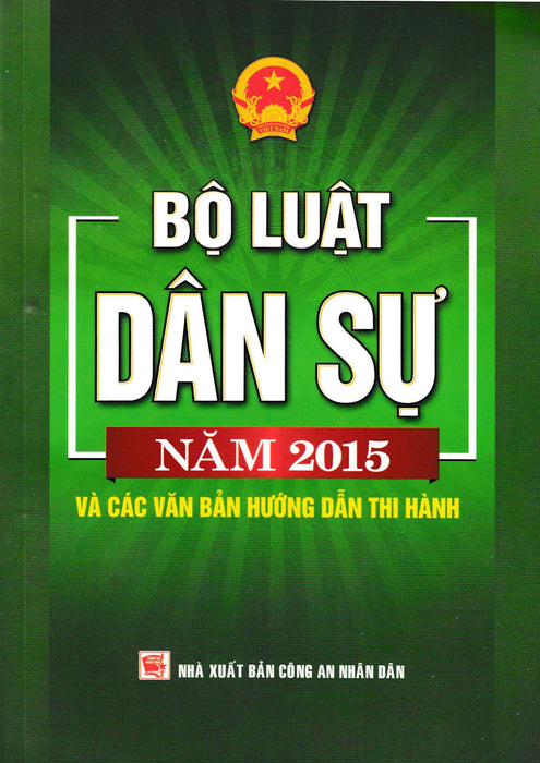 Bộ Luật Dân Sự Năm 2015 Và Các Văn Bản Hướng Dẫn Thi Hành - Dh