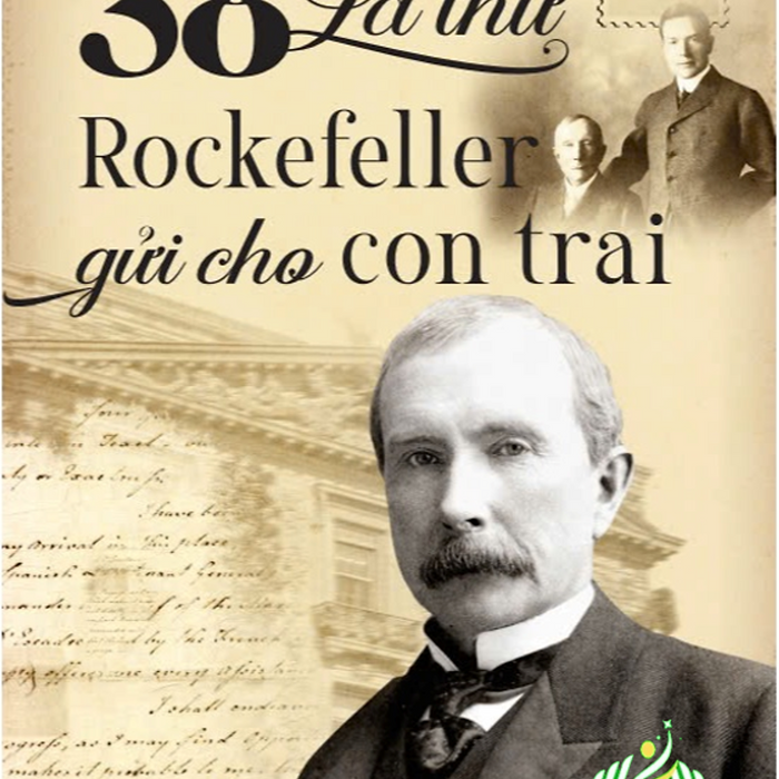 Sách - 38 Lá Thư Rockefeller Gửi Cho Con Trai - Sách Nuôi Dạy Con Bằng Những Bài Học Trong Kinh Doanh Và Cuộc Sống