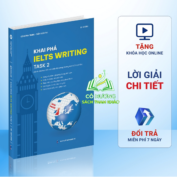 Sách Ielts Writing Task 2 - Khai Phá Luyện Thi Ielts Writing 4.0+