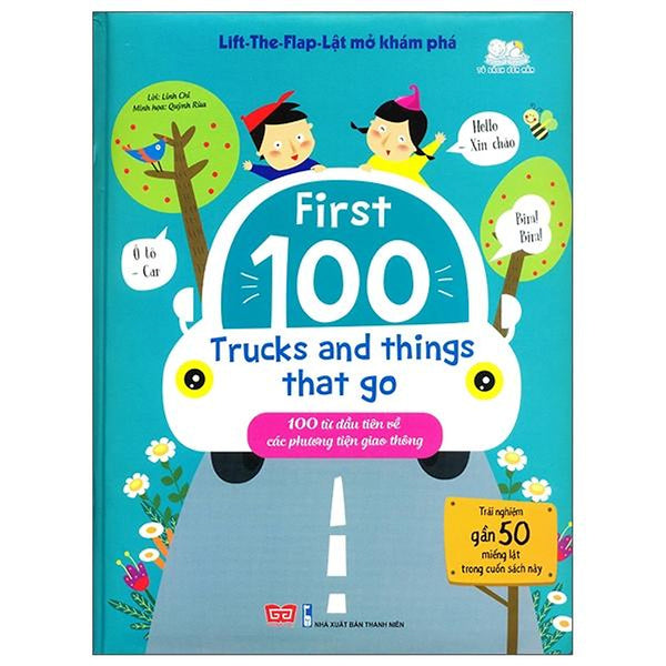 Sách Lift The Flap - Lật Mở Khám Phá - 100 Từ Đầu Tiên Về Các Phương Tiện Giao Thông