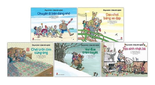 Sách - Ông Vui Tính - Cháu Tinh Nghịch (Bộ 5 Cuốn)