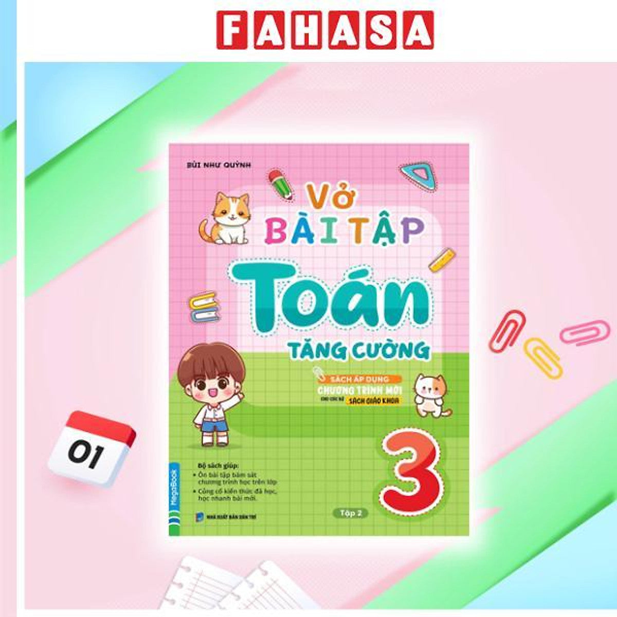 Sách - Vở Bài Tập Toán Tăng Cường 3 - Tập 2