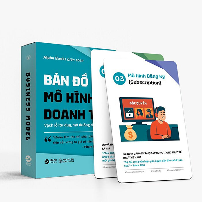 Flashcard Bản Đồ Mô Hình Doanh Thu - Vạch Lối Tư Duy, Mở Đường Tăng Trưởng