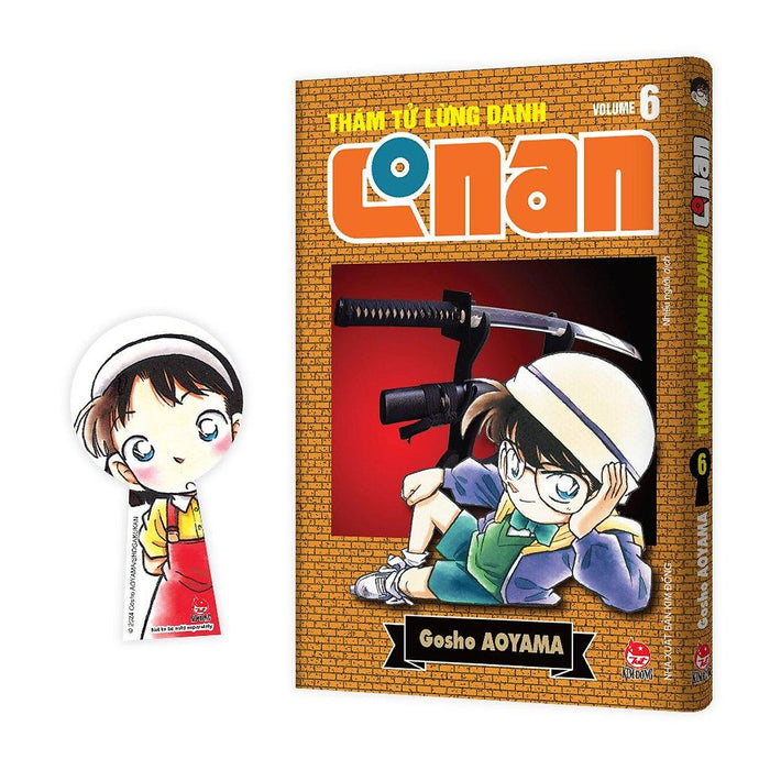 Truyện Tranh Conan Bản Nâng Cấp - Tập 6 - Tặng Kèm Bookmark - Thám Tử Lừng Danh - Nxb Kim Đồng