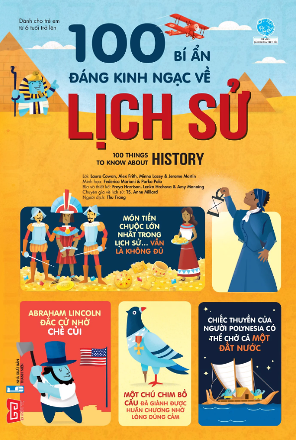 Sách 100 Bí Mật Kinh Ngạc - 100 Bí Ẩn Đáng Kinh Ngạc Về Lịch Sử