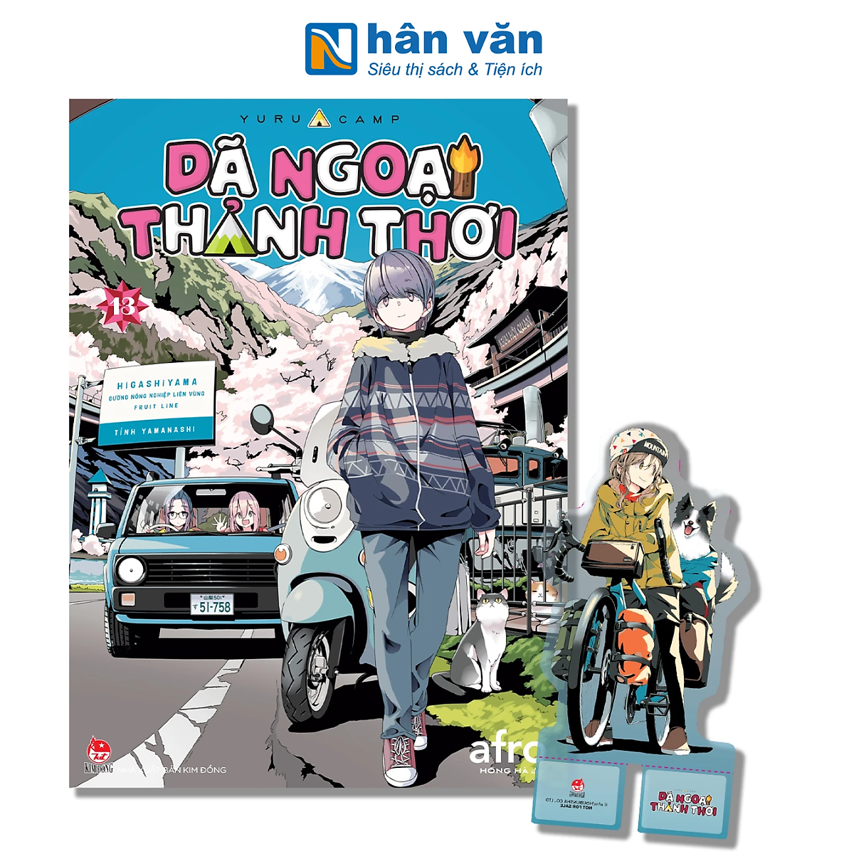 Truyện Tranh - Dã Ngoại Thảnh Thơi - Yurucamp - Afro - Tập 1 Đến Tập 13