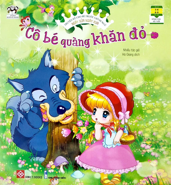 Sách Truyện Kể Ngày Xửa Ngày Xưa - Cô Bé Quàng Khăn Đỏ