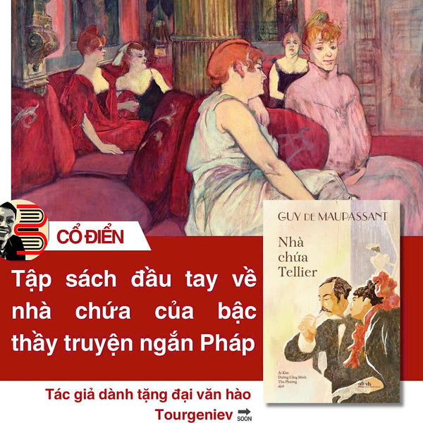 Nhà Chứa Tellier - Guy De Maupassant - Ái Kim Đường Công Minh Và Thu Phương Dịch – Nhã Nam – Nxbvăn Học