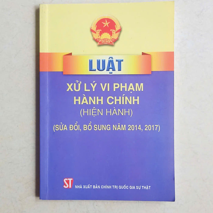Luật Xử Lý Vi Phạm Hành Chính