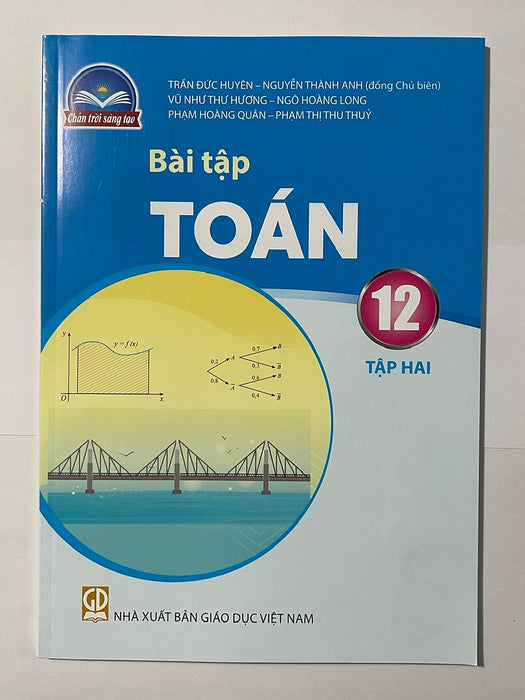 Sách Bài Tập Toán 12- Tập Hai- Chân Trời Sáng Tạo