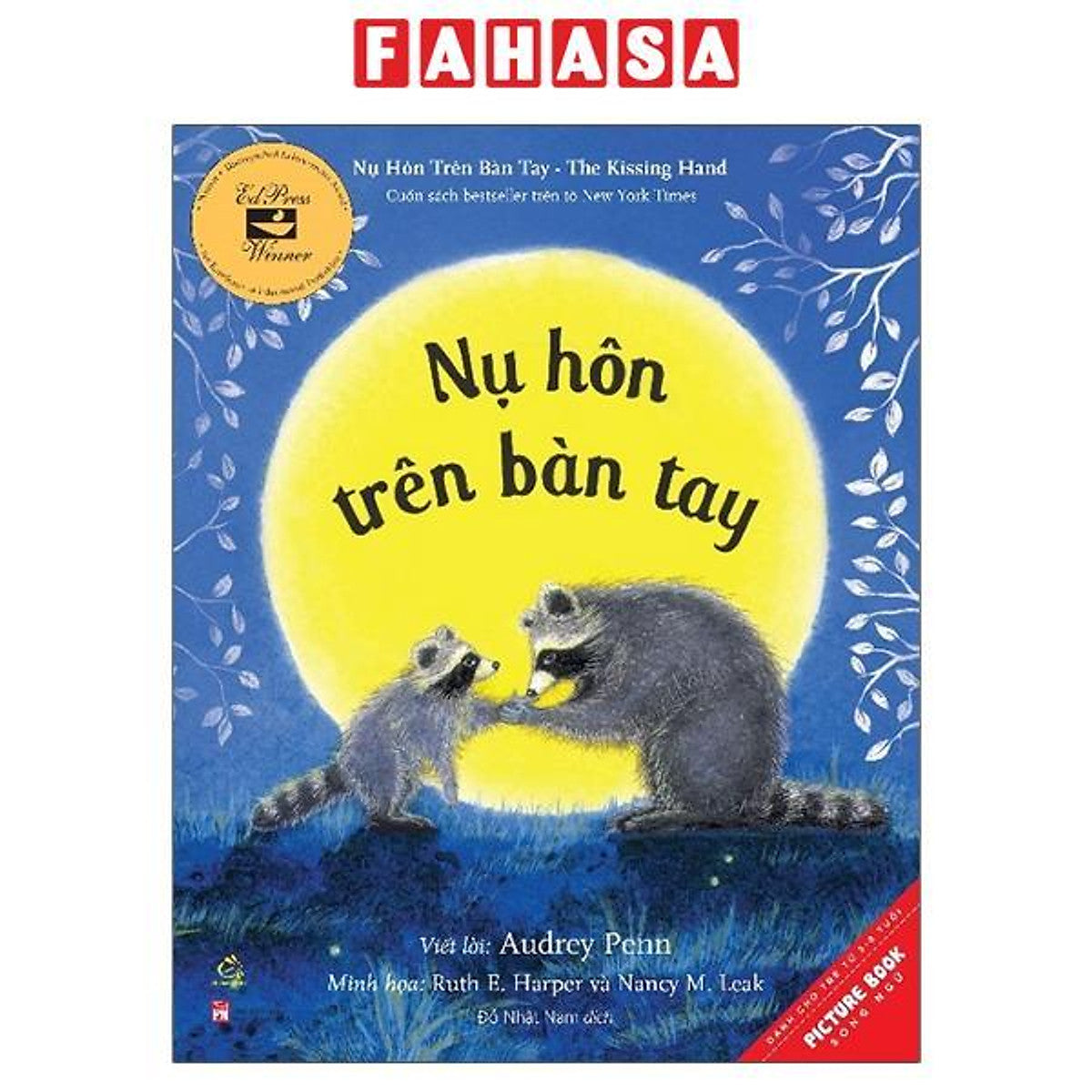 Sách - Nụ Hôn Trên Bàn Tay - The Kissing Hand (Tái Bản 2021)