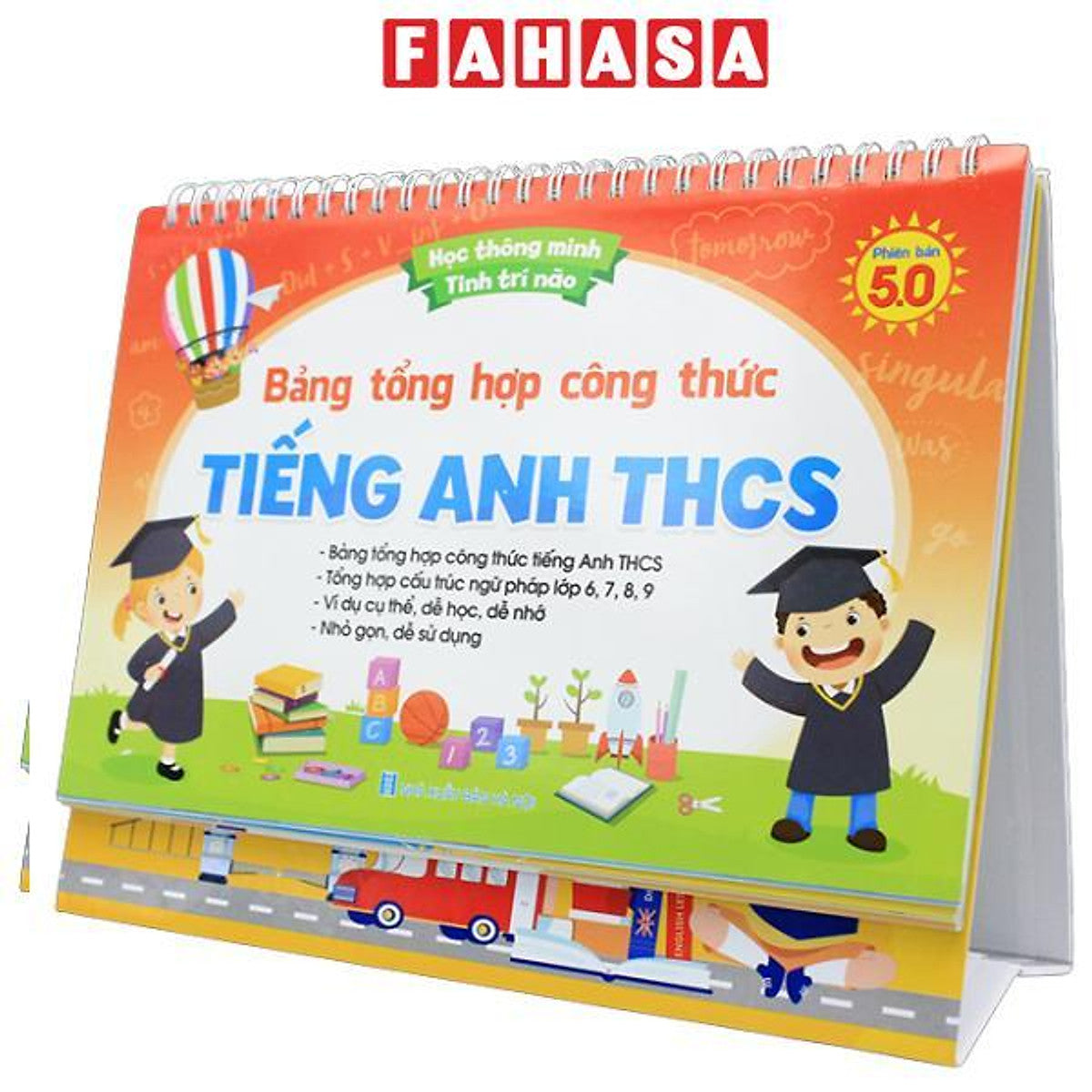 Sách - Bảng Tổng Hợp Công Thức Tiếng Anh Thcs