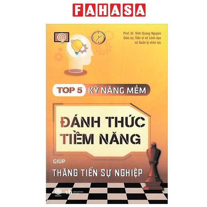 Sách - Top 5 Kỹ Năng Mềm - Đánh Thức Tiềm Năng - Giúp Thăng Tiến Sự Nghiệp