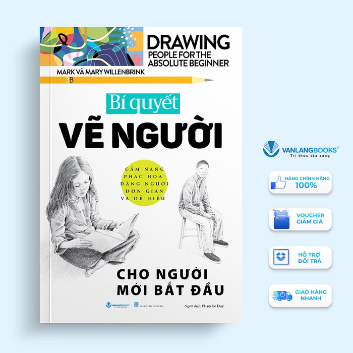 Sách - Drawing People For The Absolute Beginner - Bí Quyết Vẽ Người Cho Người Mới Bắt Đầu - Vl