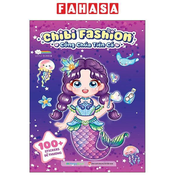 Sách - Chibi Fashion - Công Chúa Tiên Cá