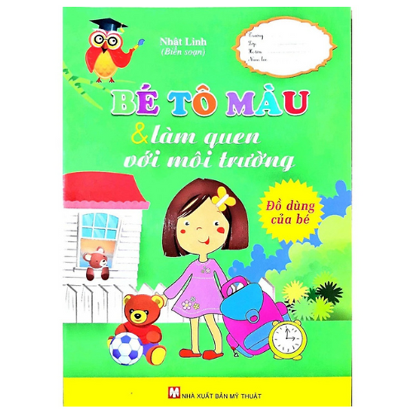 Bé Tô Màu & Làm Quen Với Môi Trường - Đồ Dùng Của Bé (Tv)