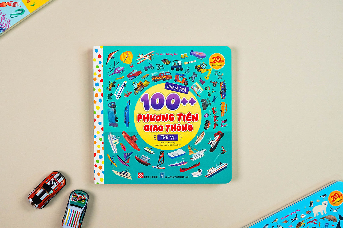 Sách Khám Phá 100++ Phương Tiện Giao Thông Thú Vị