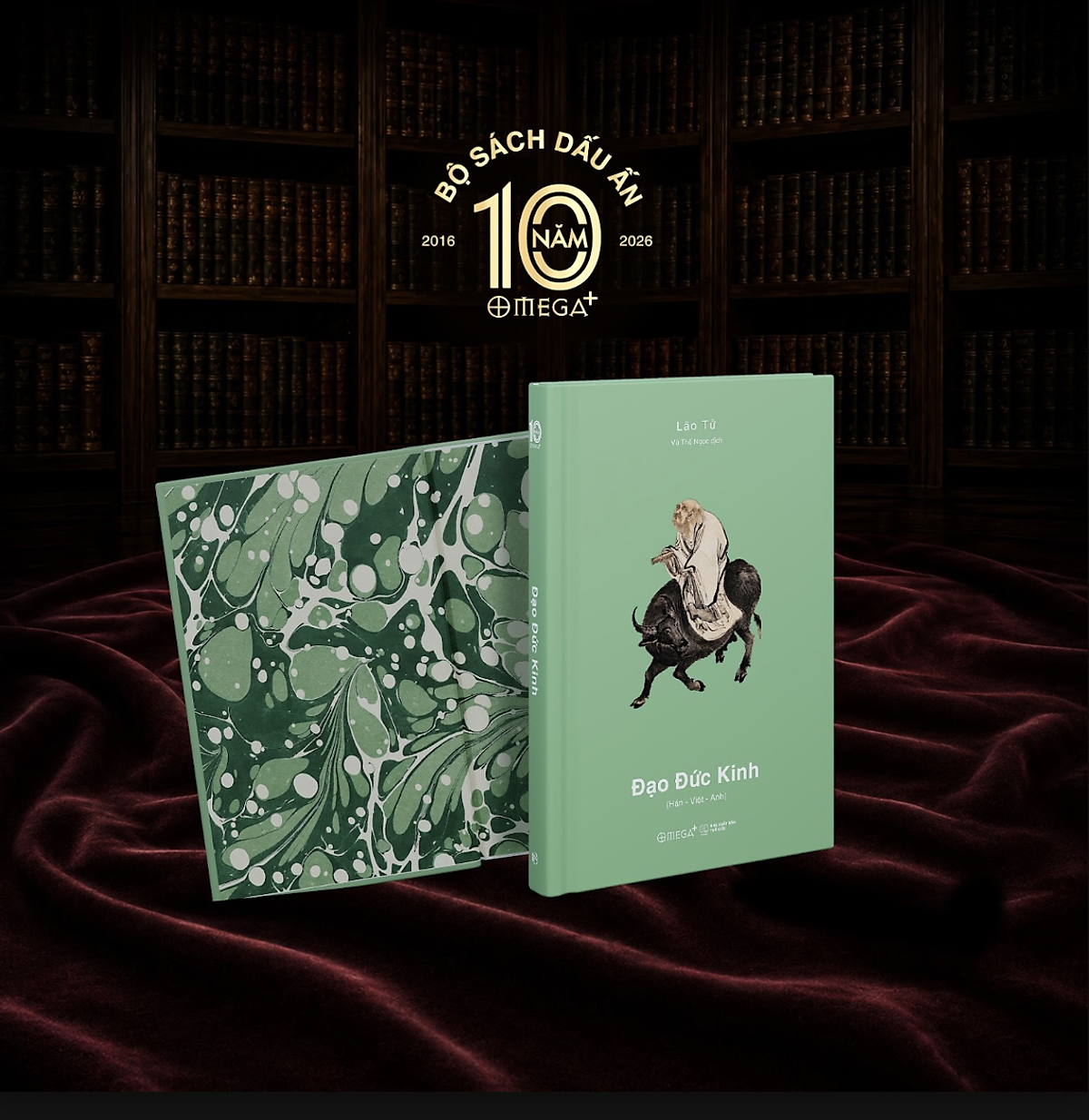 Đạo Đức Kinh - Ấn Phẩm Dấu Ấn 10 Năm Omega+ - Daoduckinhbc - Alpha Books