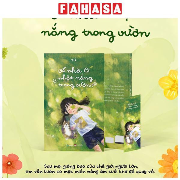 Sách - Về Nhà Nhặt Nắng Trong Vườn - Tặng Kèm Bookmark